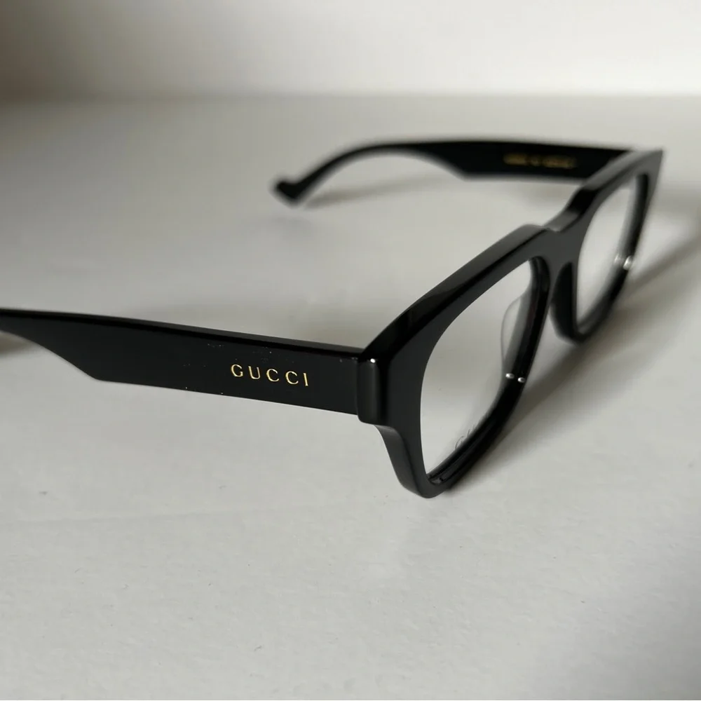 Gucci GG0963O 001 Black Square Full-Rim Square Unisex Frames NEW Unisex - Picture 9 of 10